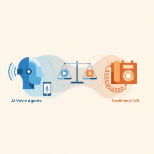 AI Voice Agents vs Traditional IVR: A Game of Phones
