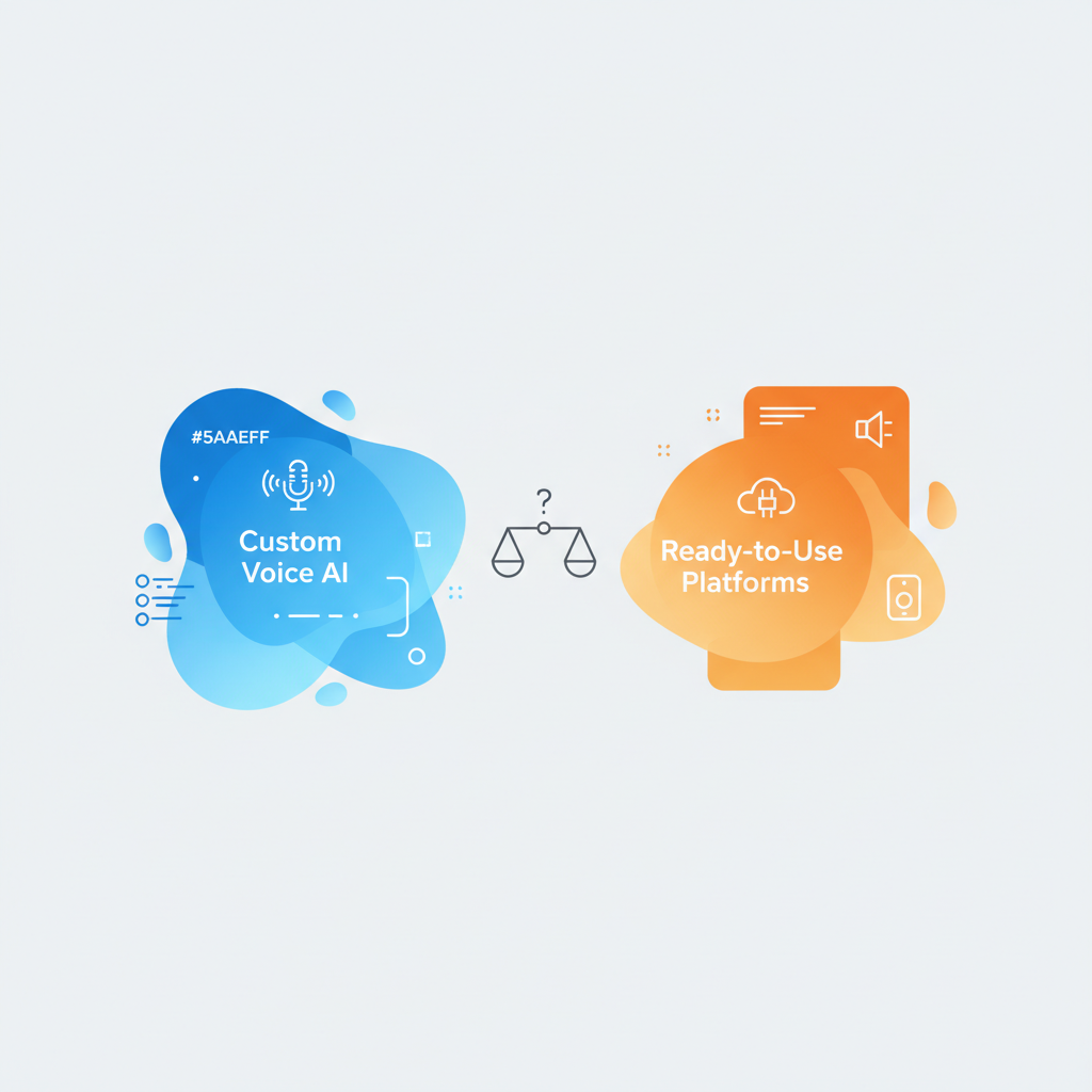 Deciding on Custom Voice AI vs Ready-to-Use Platforms: What's Best for Your Business?